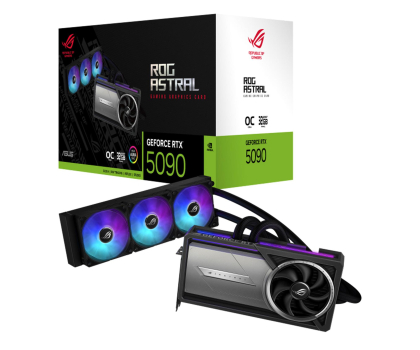 Karta graficzna ASUS GeForce RTX 5090 ROG Astral LC OC 32GB GDDR7 DLSS4